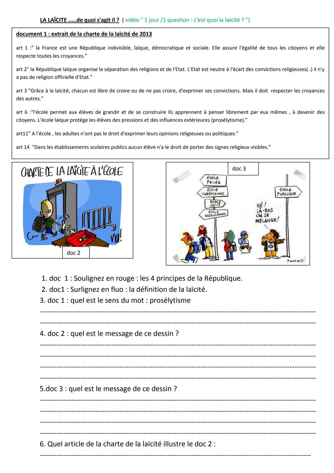 LA CITOYENNETE FRANCAISE ET EUROPEENNE
Problématique: Quels sont les fondements de la République et de la
citoyenneté française et européenn
