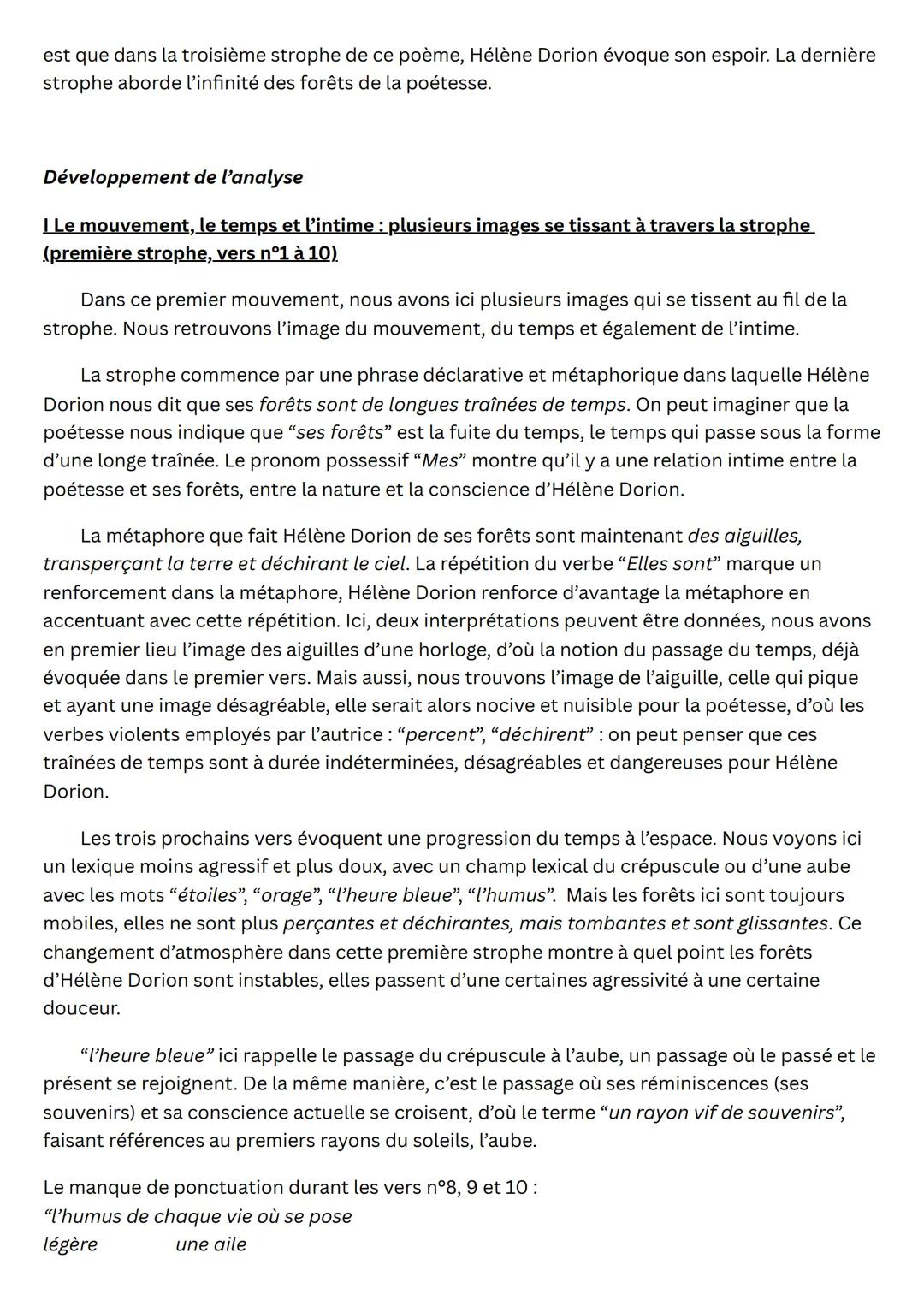 # Hélène Dorion
"Mes forêts sont de longues
Traînées de temps
Introduction
Bonjour! Je vais vous présenter ce texte, qui est un poème de