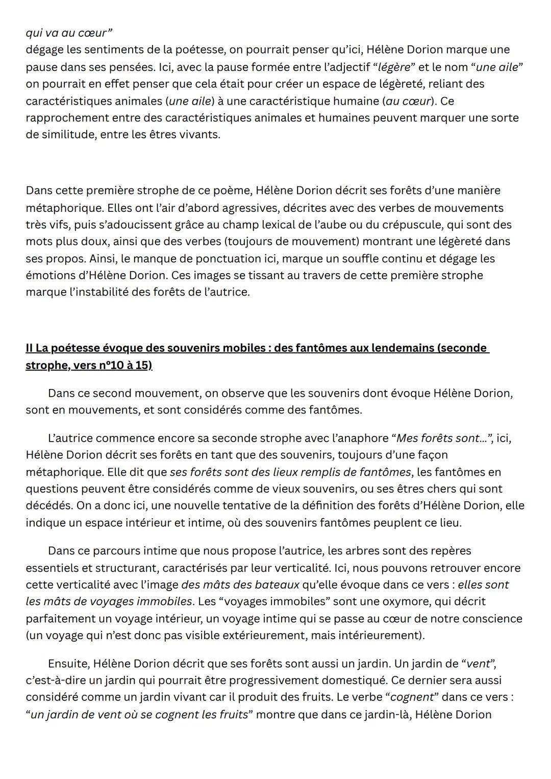 # Hélène Dorion
"Mes forêts sont de longues
Traînées de temps
Introduction
Bonjour! Je vais vous présenter ce texte, qui est un poème de