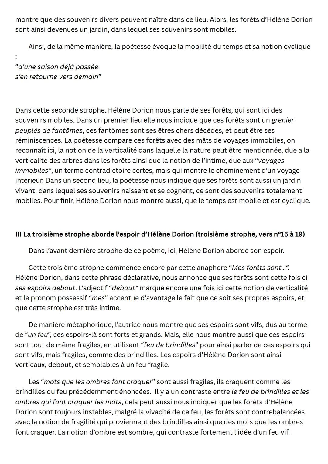 # Hélène Dorion
"Mes forêts sont de longues
Traînées de temps
Introduction
Bonjour! Je vais vous présenter ce texte, qui est un poème de