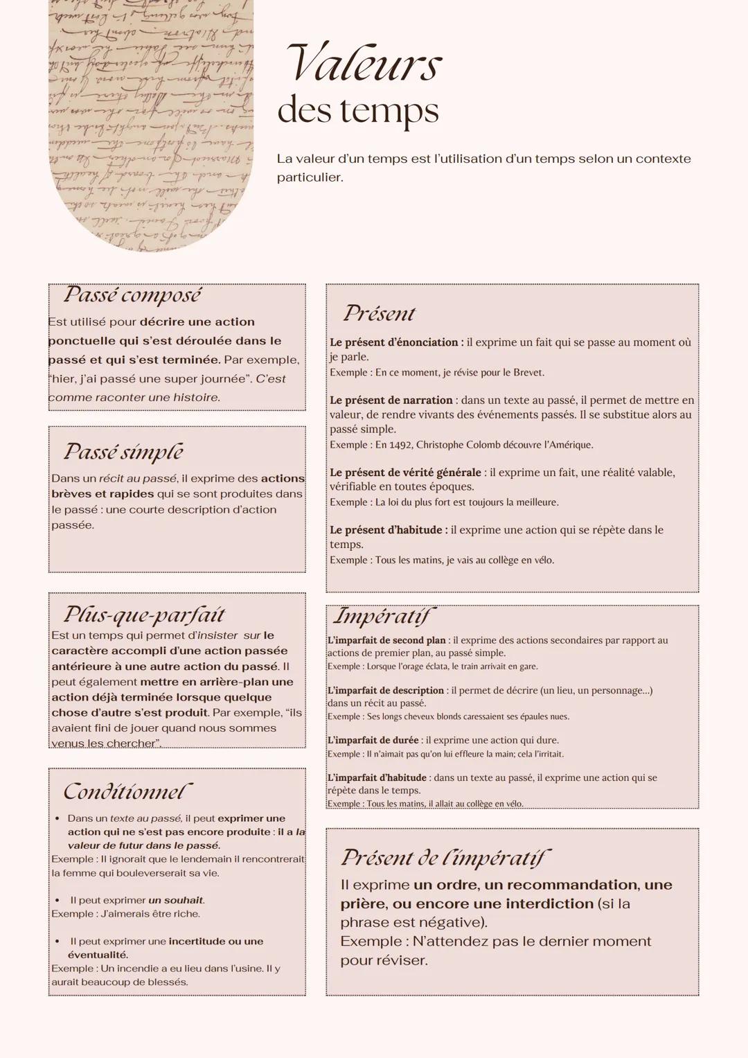 ory Querpo.
nego of pr
my
fcrew.
7 Valeurs
что дурного бронь -
by my you or y
myp or your of prory any fr
des temps
La valeur d'un temps est