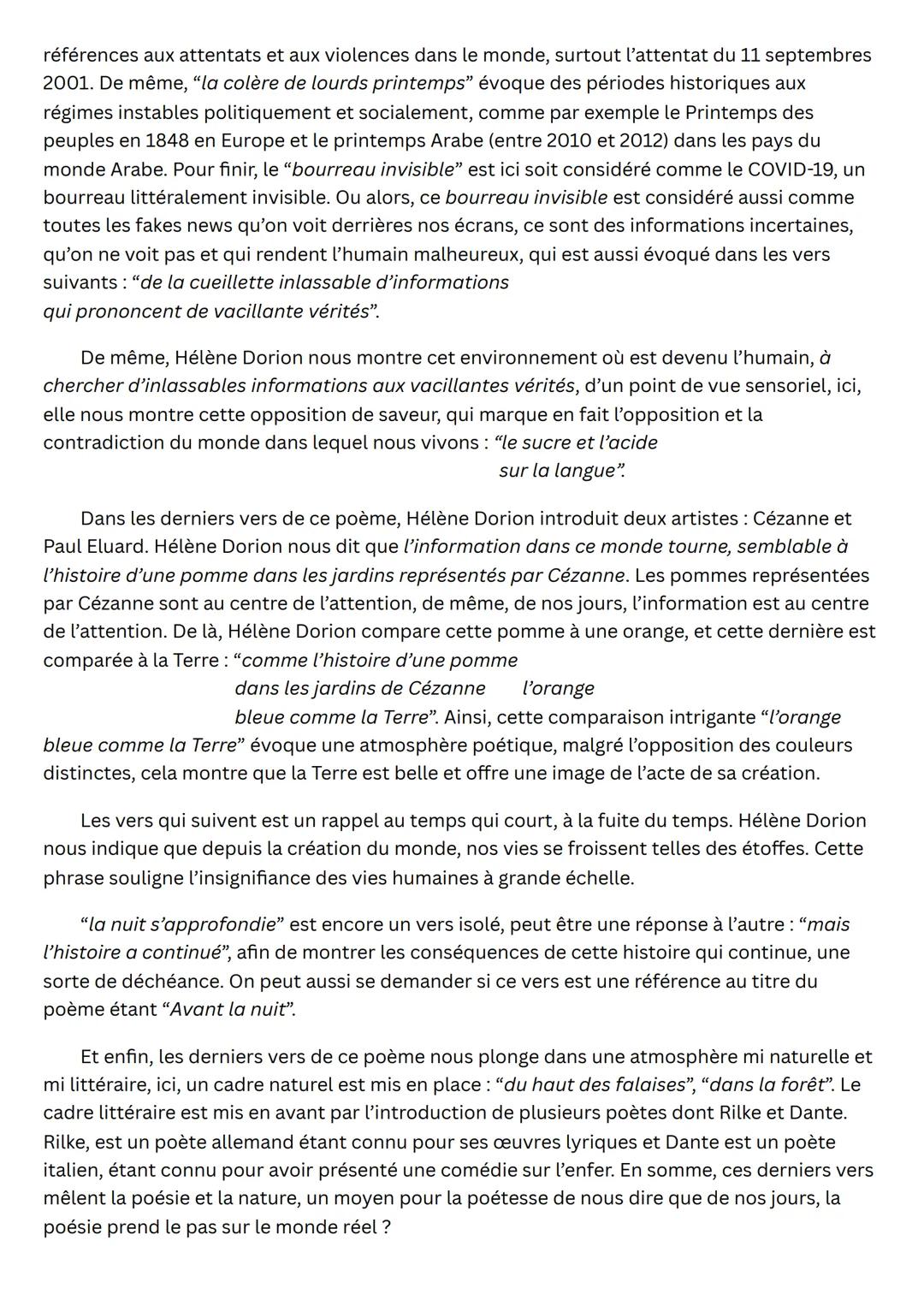 Helene Dorion; extrait de
"Avantta muit
Introduction
Bonjour ! Je vais vous présenter ce texte, qui est un poème de la poète/poétesse Hélène