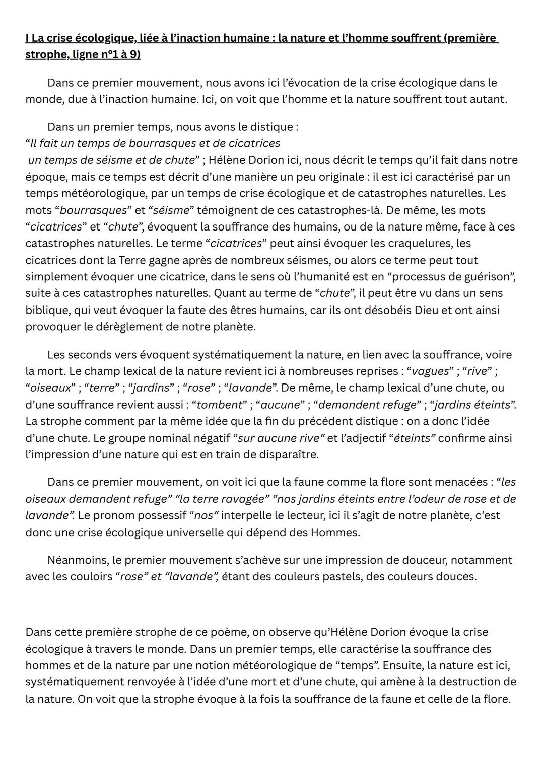 Helene Dorion; extrait de
• L'onde du chang
Introduction
Bonjour! Je vais vous présenter ce texte, qui est un poème de la poète/poétesse Hél