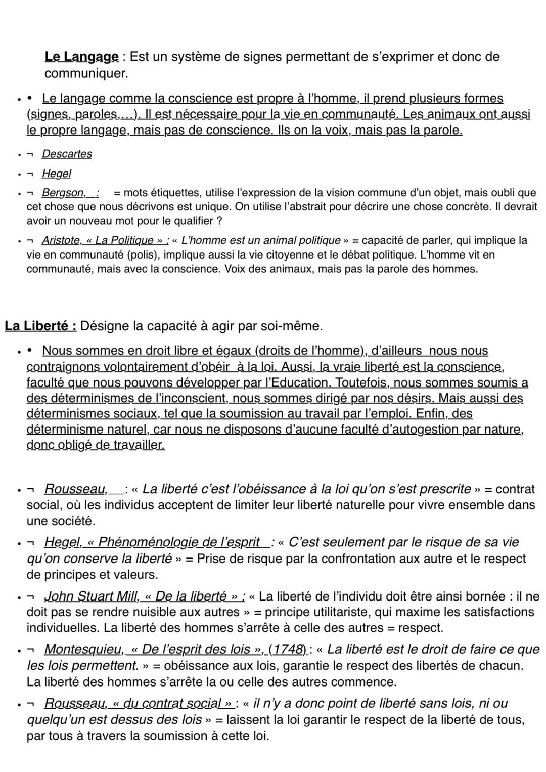 Corpus des notions de philosophie :
**L'Art**: Est l'activité qui produit des œuvres porteuses d'émotions esthétiques.
*   L'art est immor