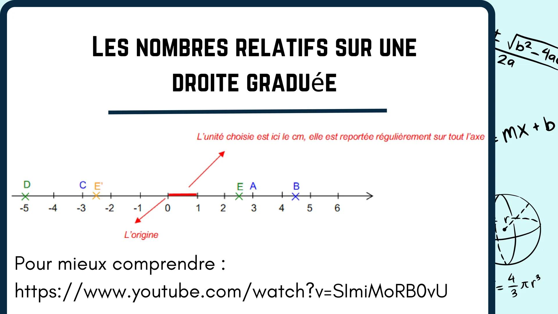 пур
OPP
adj
sin (A) =
Vf-
+
L
V=Lwh
V=πr²h
x=
29
LES NOMBRES RELATIFS
-Nombre positif
ex:14, 2, 8....
Remarque: Le signe + n'est pas toujour