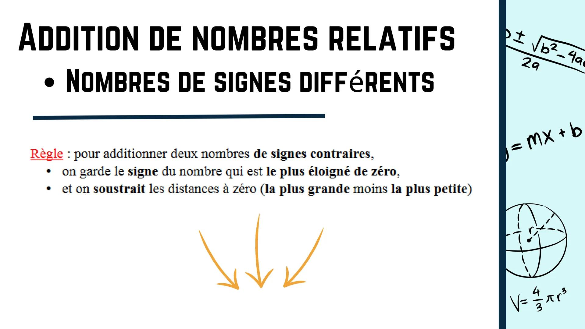 пур
OPP
adj
sin (A) =
Vf-
+
L
V=Lwh
V=πr²h
x=
29
LES NOMBRES RELATIFS
-Nombre positif
ex:14, 2, 8....
Remarque: Le signe + n'est pas toujour