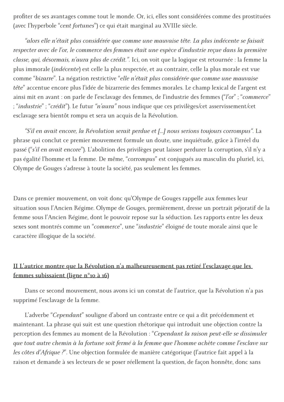 Olympe de Gouges
Postambule de la
DDFC2/2
Introduction
Bonjour ! Je vais vous présenter ce texte qui est le second extrait du postambule de