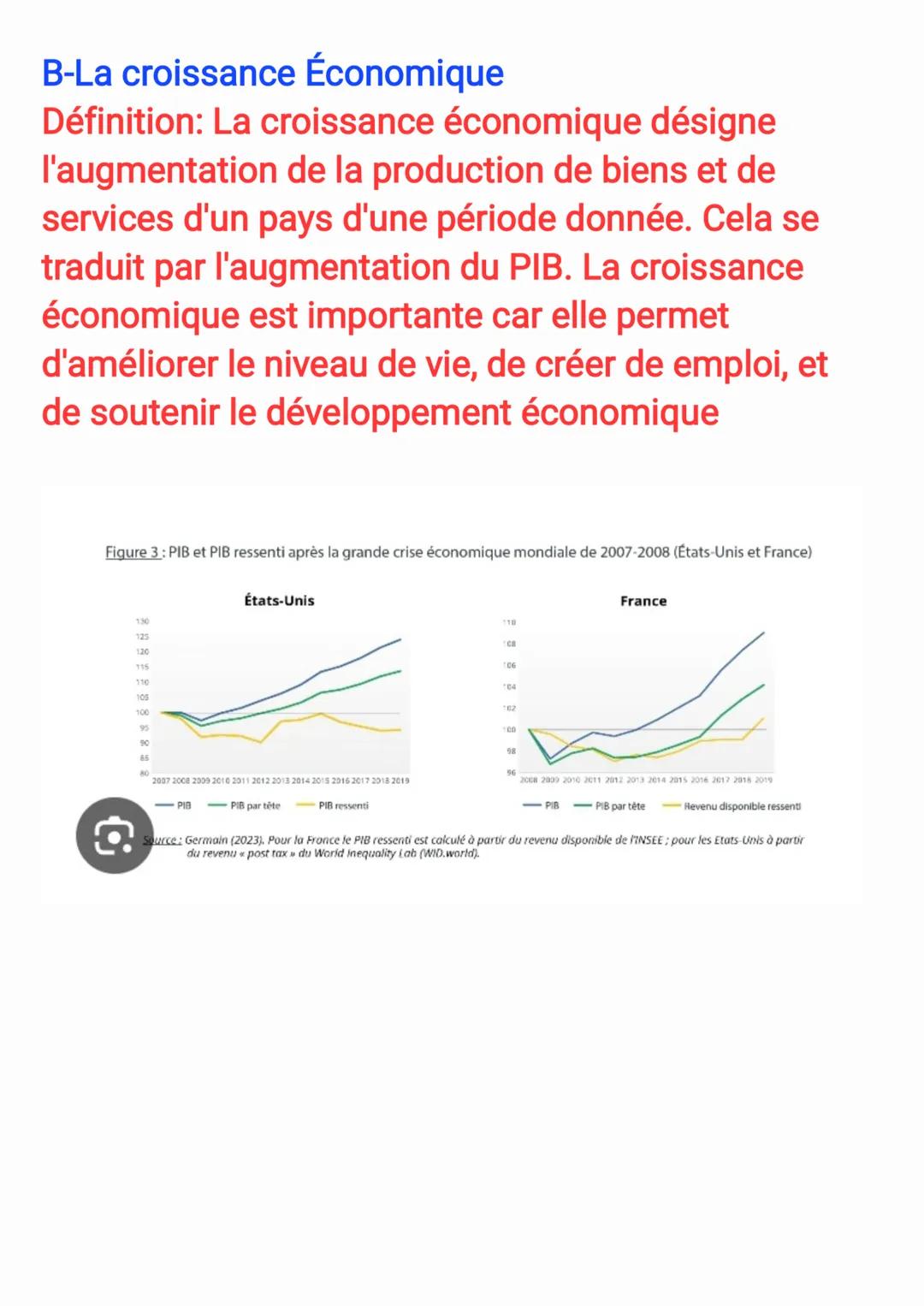 SCIENCES ÉCONOMIQUE ET SOCIALE
Comment crée-t-on des richesses et comment les
mesure-t-on ?
• La production de richesses au sens
économique