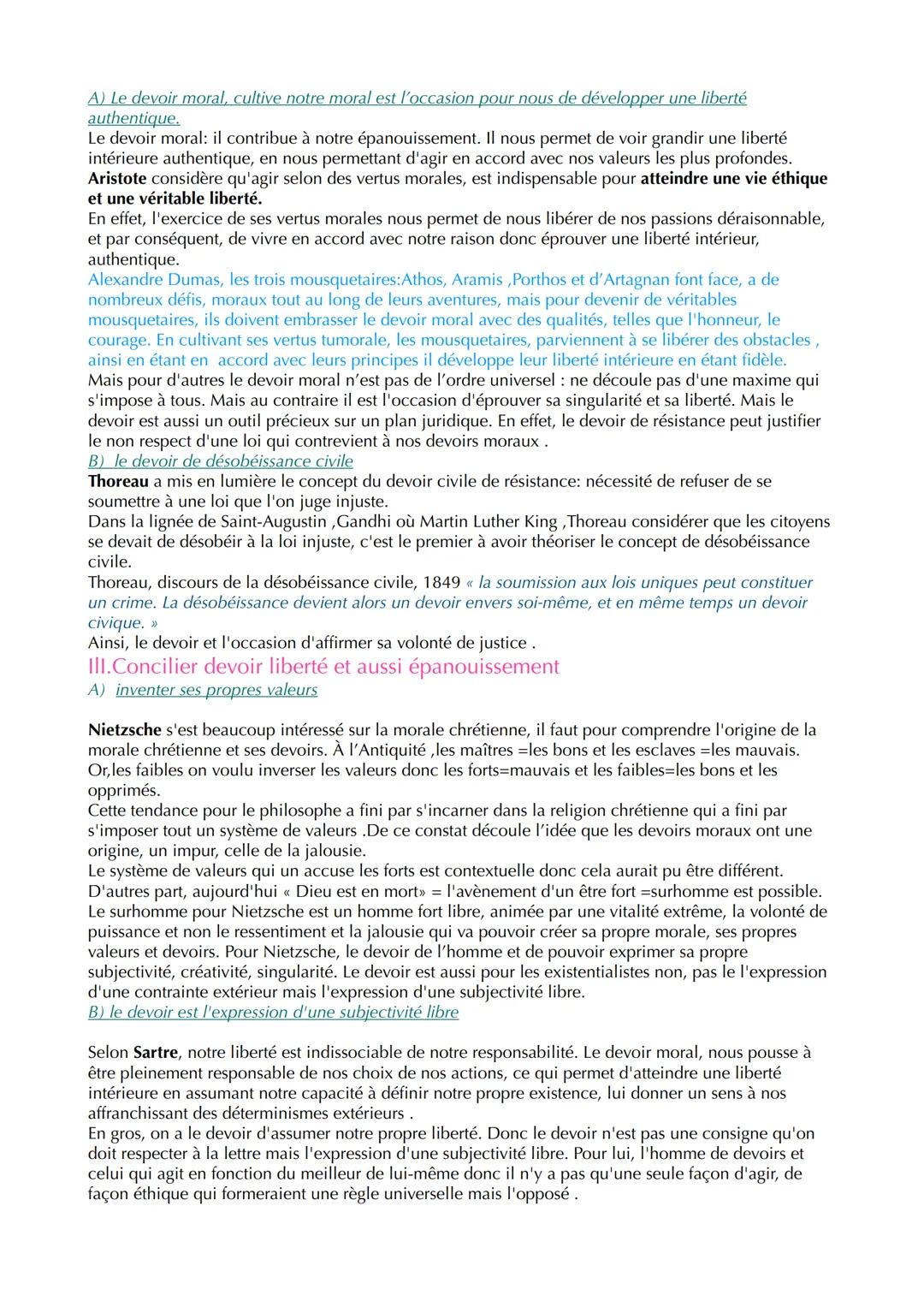 Definition:
Le devoir
Le terme devoir provient du latin « debitum >> ce qui signifie dette ou obligation.
Il est également lié au verbe « de