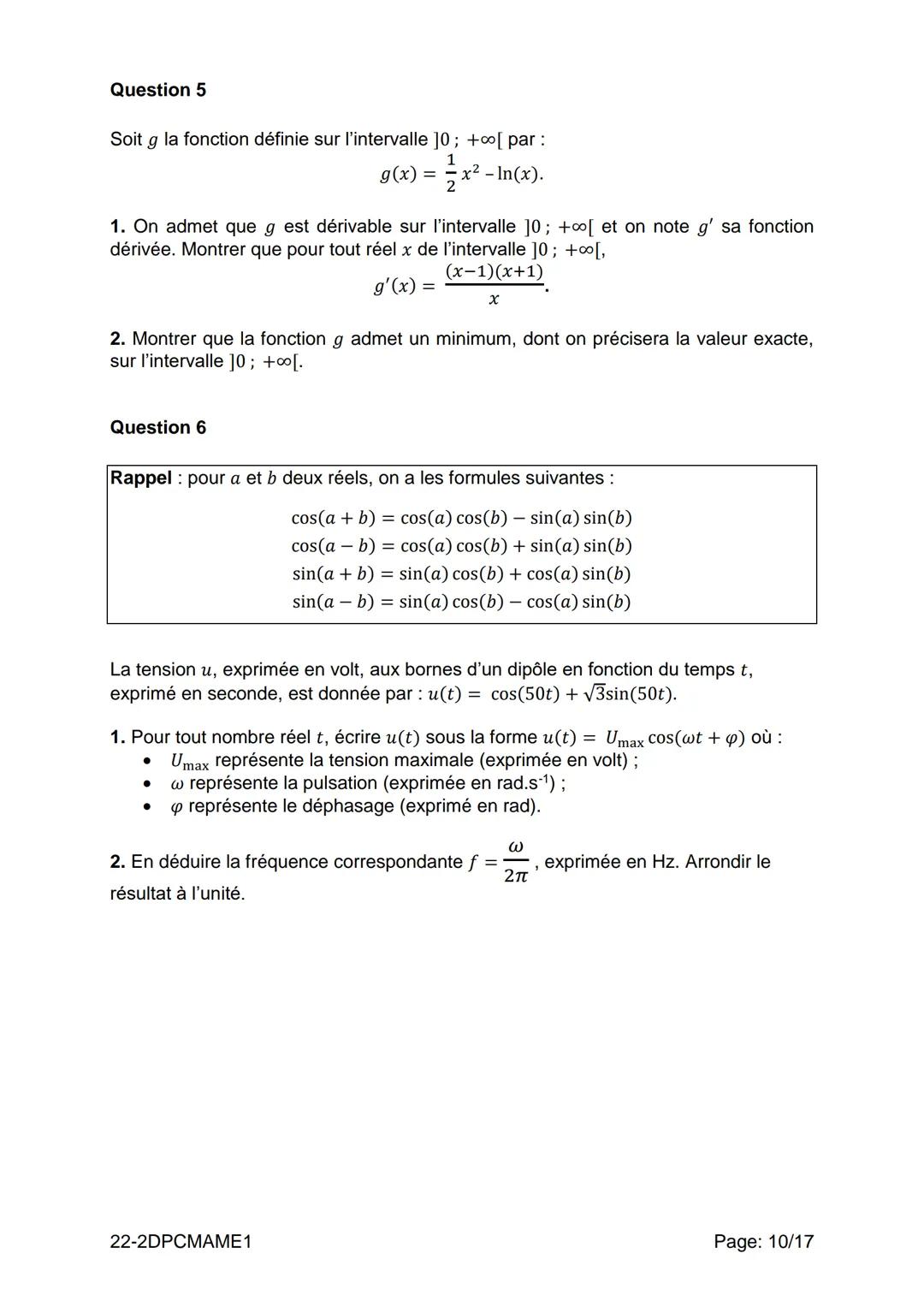 # BACCALAURÉAT TECHNOLOGIQUE
ÉPREUVE D'ENSEIGNEMENT DE SPÉCIALITÉ
SESSION 2022
SCIENCES ET TECHNOLOGIES DE
L'INDUSTRIE ET DU
DEVELOPPEMEN