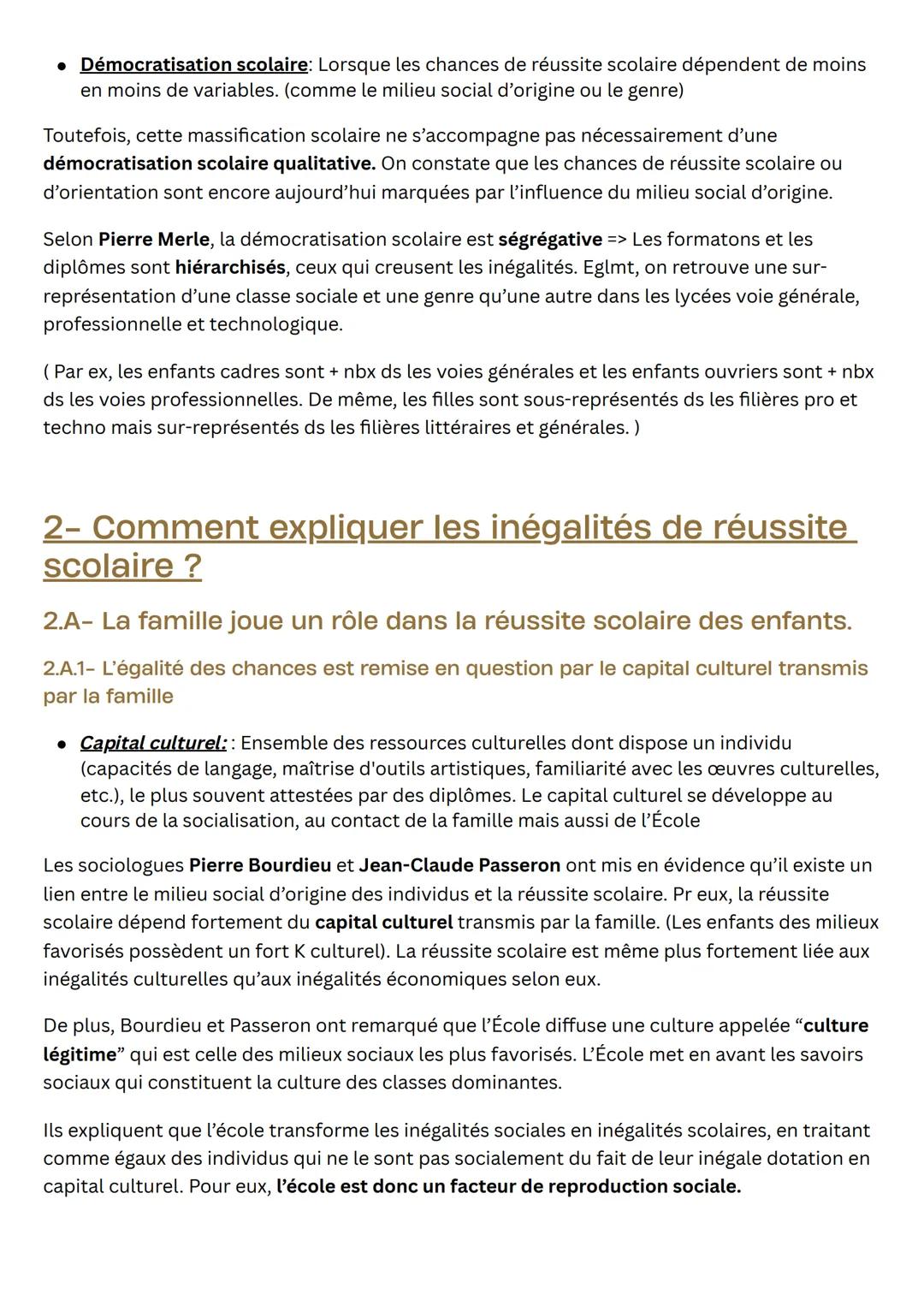 SES Sociologie Terminale CHAP
Quelle est l'action de
I'Ecole sur les destins
individuels et sur
l'évolution de la société ?
Sensibilisation-