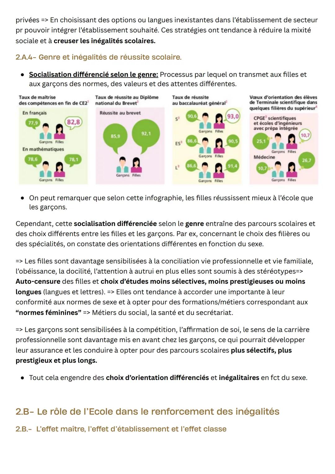 SES Sociologie Terminale CHAP
Quelle est l'action de
I'Ecole sur les destins
individuels et sur
l'évolution de la société ?
Sensibilisation-