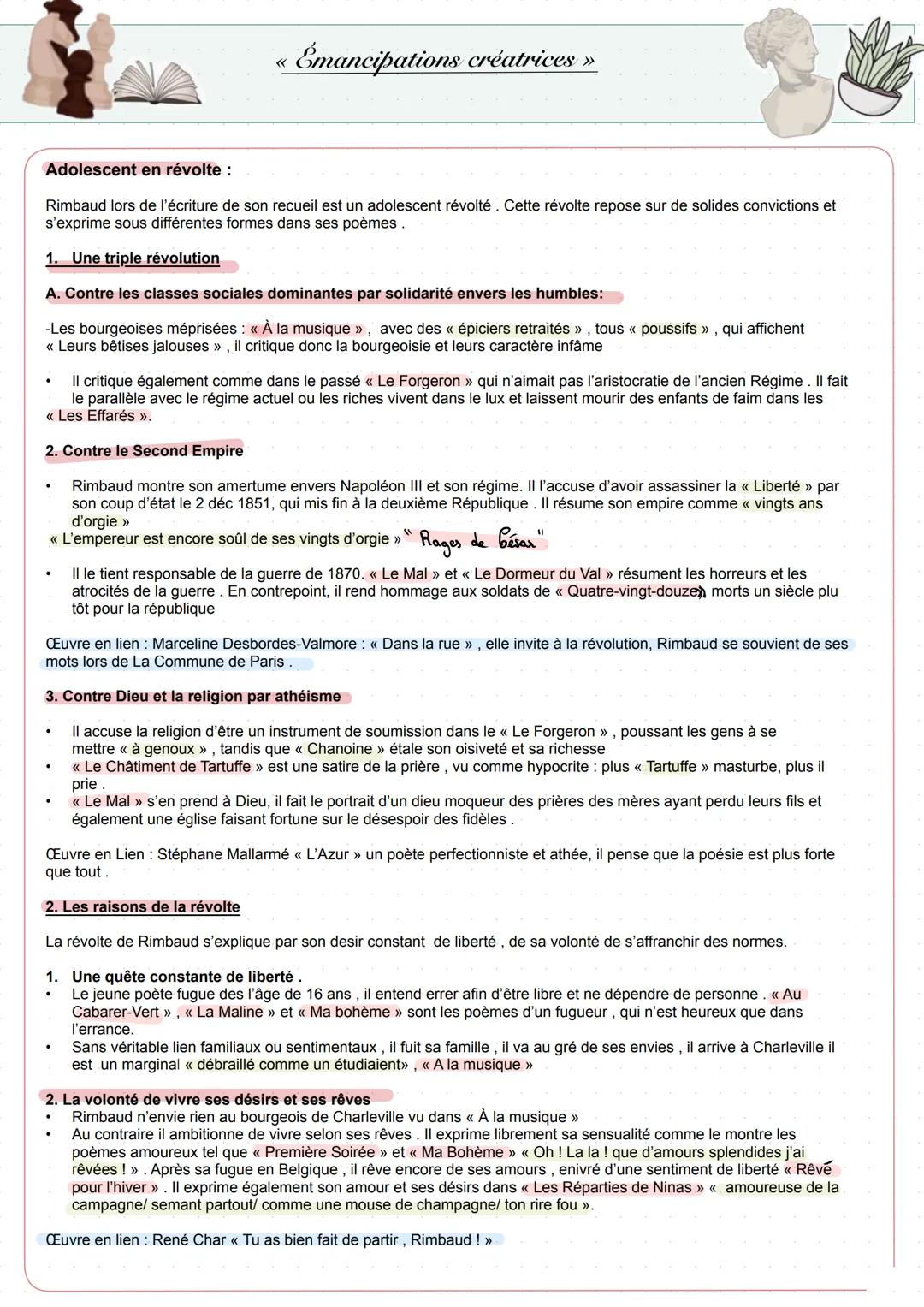 Emancipations créatrices »
"Se Châtiment de Cortuffe "
SA VIE
✓
Fils d'une mère catholique et autoritaire veuve et frère de 3
autres enfants