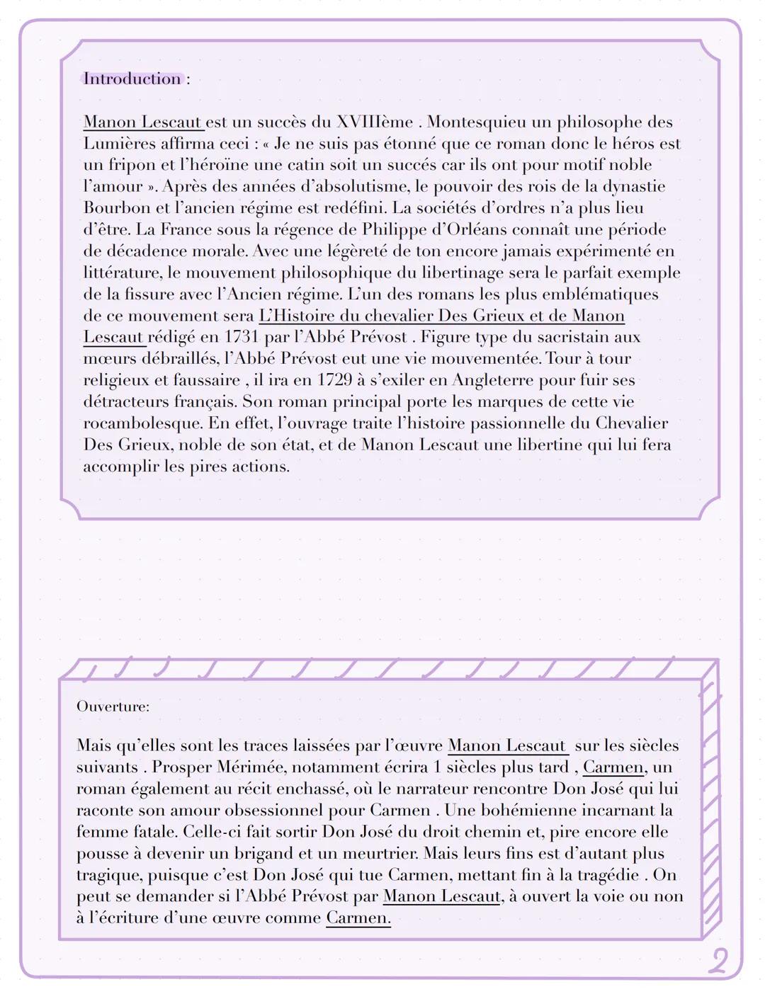 Manaon
Lescaut
Abbé Prévost (1697-1763)
• Naissance: 1er avril 1697 à Hesdin, en Artois, dans une famille
bourgeoise aisée.
. Carrière milit