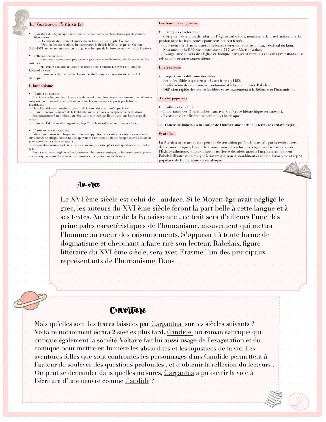 Gargantua
Genre: Roman
Date: 1534
Auteur: Francois Rabelais
Mouvement: Humanisme
Parcours Rire et Savoir
Objets Littérature d'Idée
Naissance