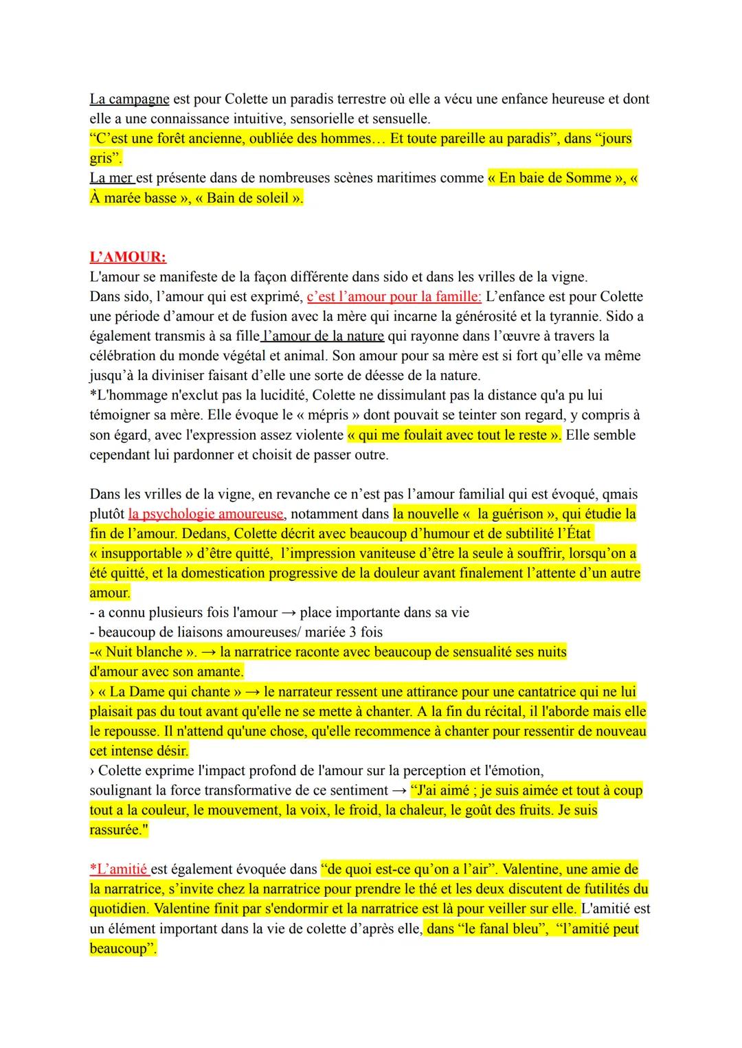 # COLETTE
**Auteur**: Sidonie-Gabrielle Colette, connue sous le nom de Colette, est née en 1873 en
Bourgogne et est décédée en 1954 à Paris