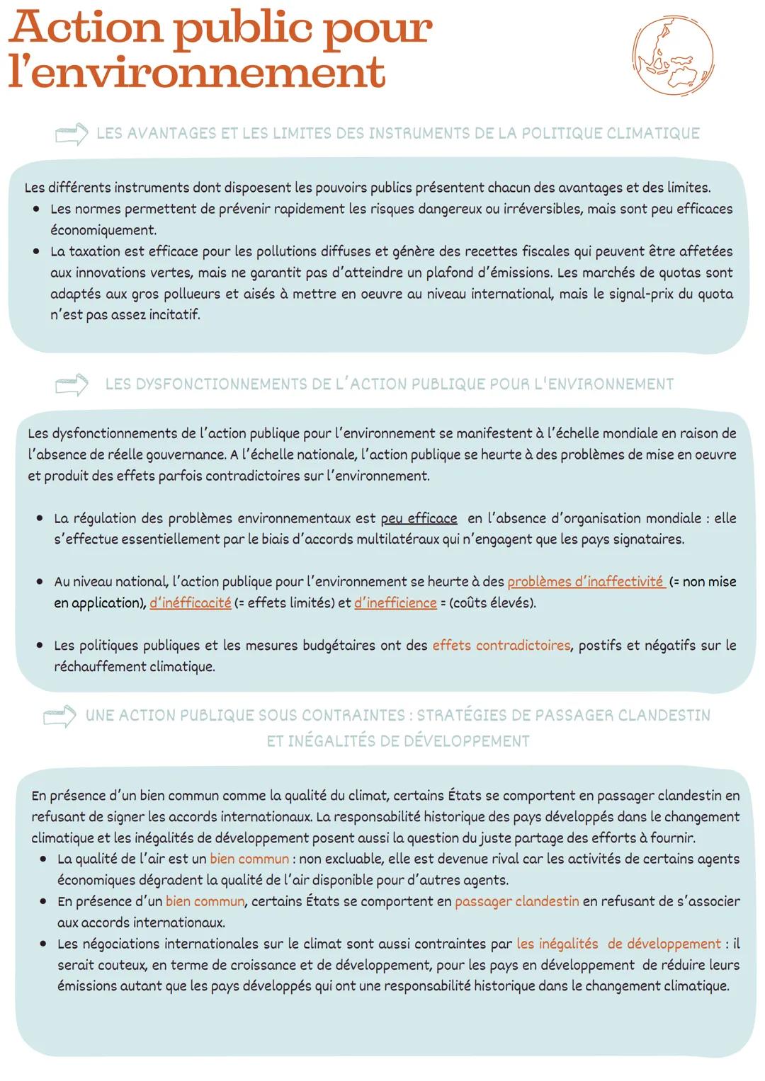 # Action public pour
l'environnement
Introduction/Amorce
D'après le GIEC (= groupe d'experts intergouvernemental sur l'évolution du climat