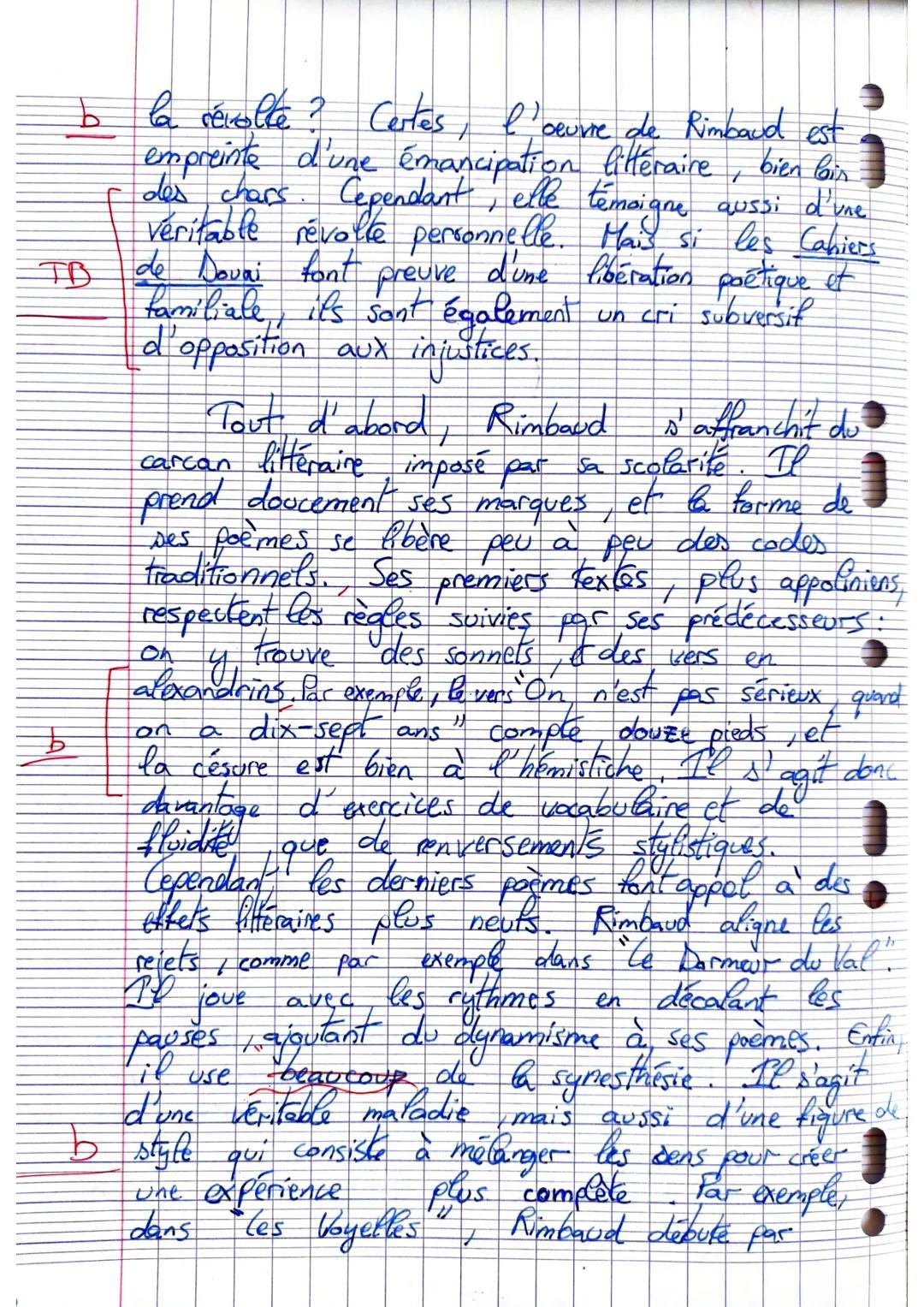 18
Timothée
Derendare
P5
b
1
Français - Dissertation
04/05124
Excellent travail Problématique et plan pertiments
Une bonne connaissance des