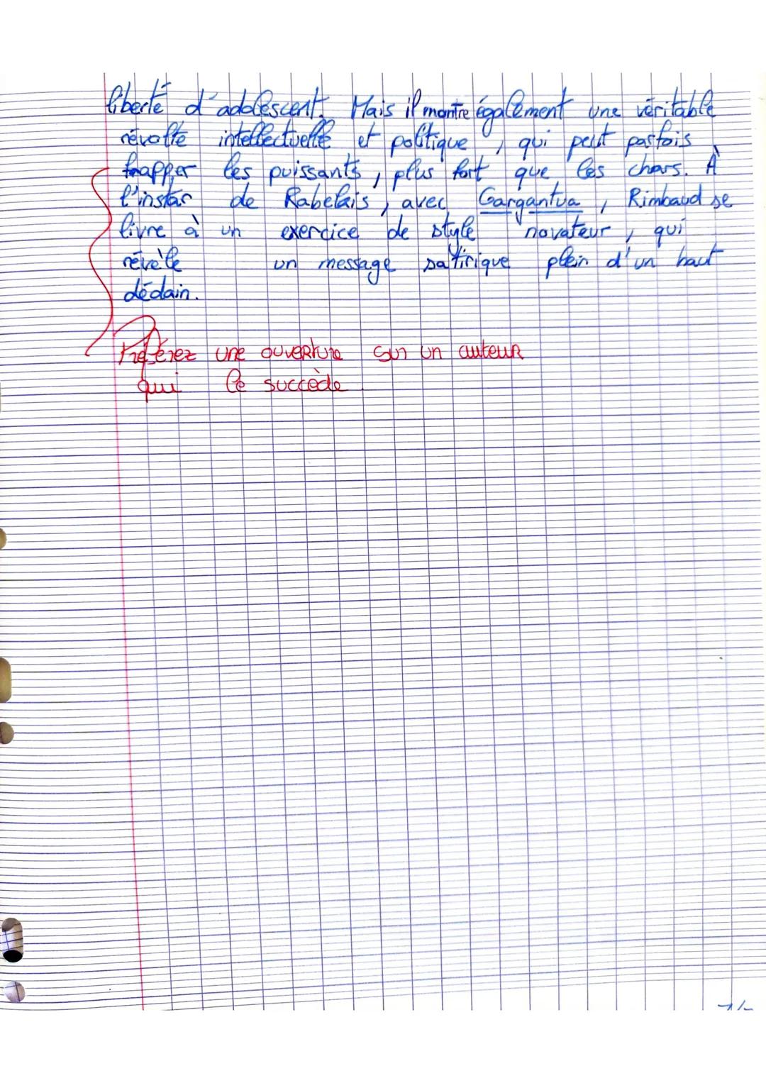 18
Timothée
Derendare
P5
b
1
Français - Dissertation
04/05124
Excellent travail Problématique et plan pertiments
Une bonne connaissance des