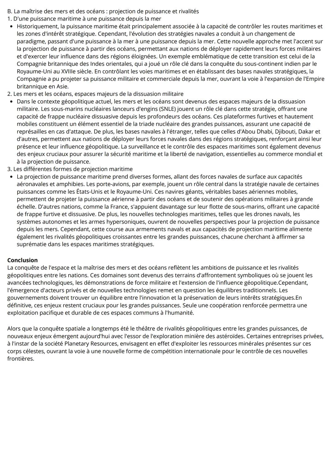HGGSP 1: DE NOUVEAUX ESPACES DE CONQUÊTE
AXE 1: CONQUÊTES, AFFIRMATIONS DE PUISSANCE ET RIVALITÉS
Introduction
"Toutes les civilisations dev
