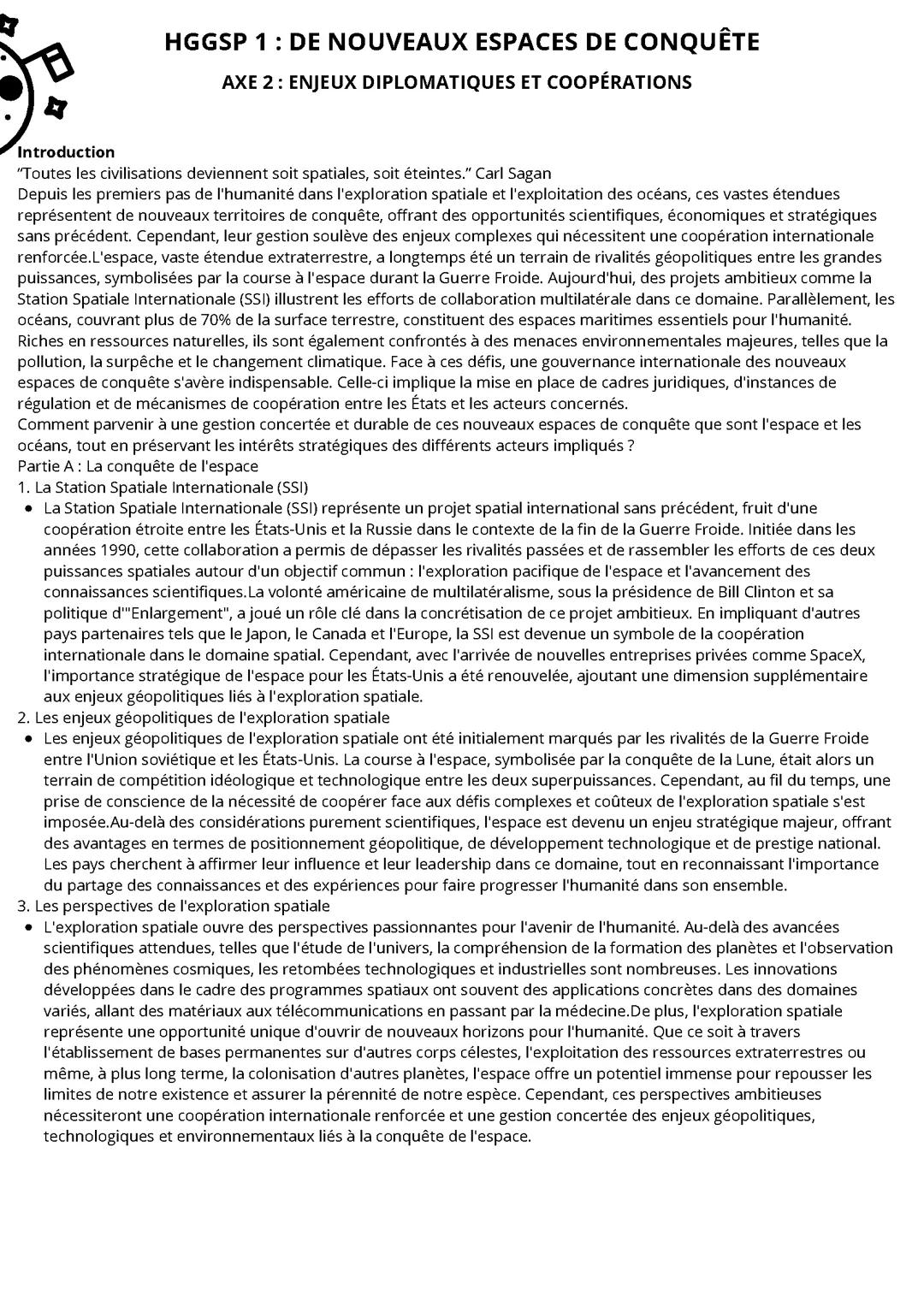 AXE 2 : ENJEUX DIPLOMATIQUES ET COOPÉRATIONS