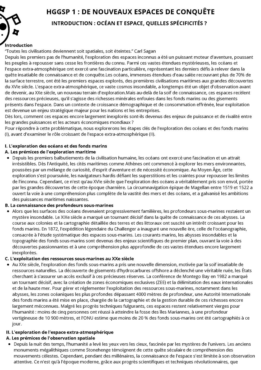 INTRODUCTION : OCÉAN ET ESPACE, QUELLES SPÉCIFICITÉS ?