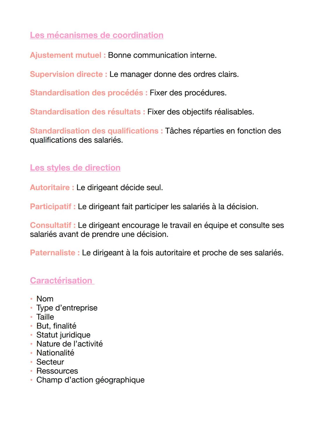BAC MSGN
Les finalités
Finalité économique: Faire du profit, bénéfice.
Finalité sociale Actions mises en place par l'entreprise pour amélior