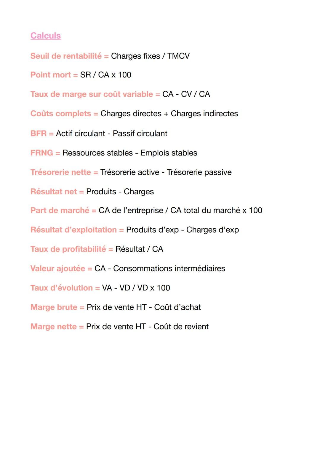 BAC MSGN
Les finalités
Finalité économique: Faire du profit, bénéfice.
Finalité sociale Actions mises en place par l'entreprise pour amélior