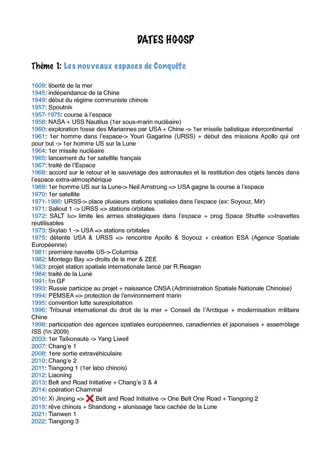 dates thème 1 hggsp