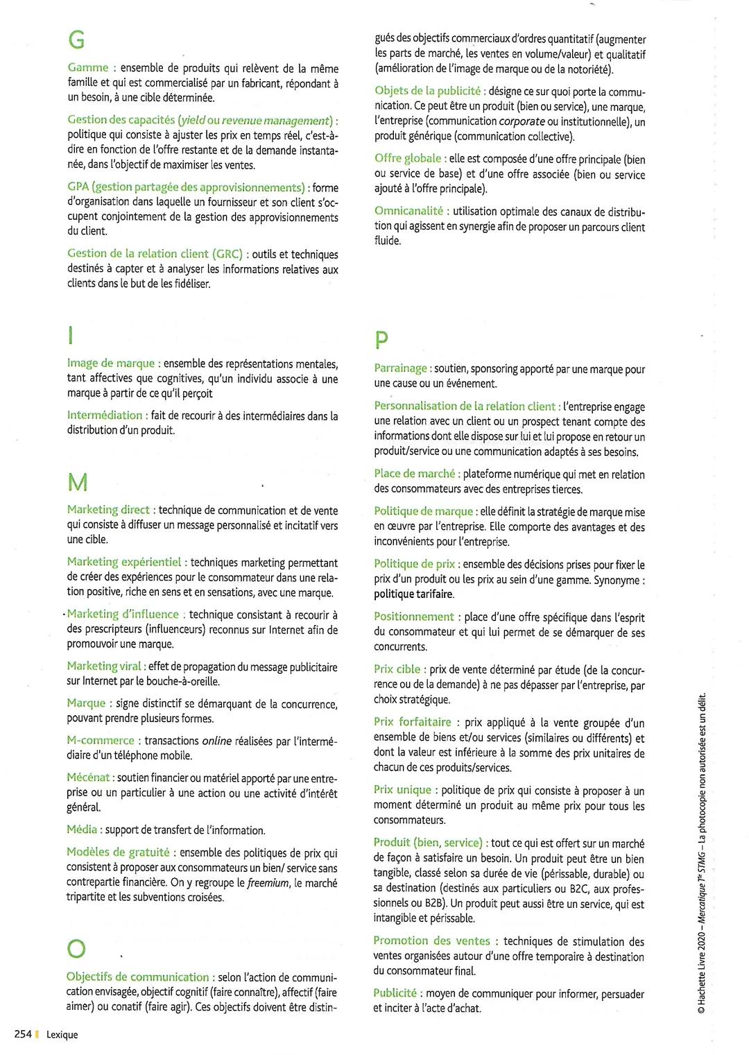 LEXIQUE
A
Action de communication: mise en place d'un ou plusieurs
moyens de communication par une entreprise, en direction
d'une cible selo