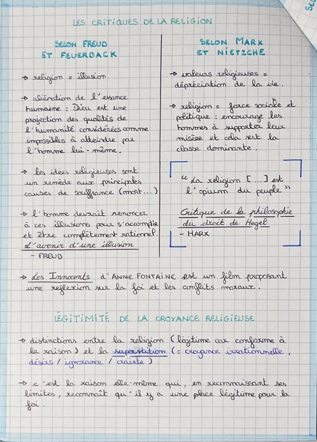 religion
ensemble de croyances et de pratiques spirituelles liant
les hommes avec le divim.
2 types de religion:
• religion révélée: type de