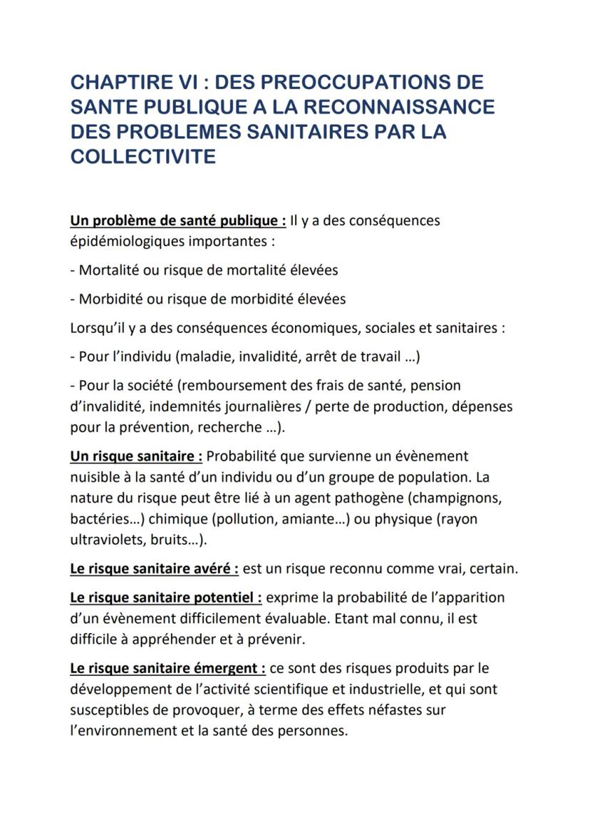 REPERTOIRE DEFINITIONS STSS
MODULE 1 SANTE, BIEN-ETRE ET COHESION
SOCIALE
CHAPITRE I: DE LA SANTE DES INDIVIDUS A
LA SANTE DE LA POPULATION
