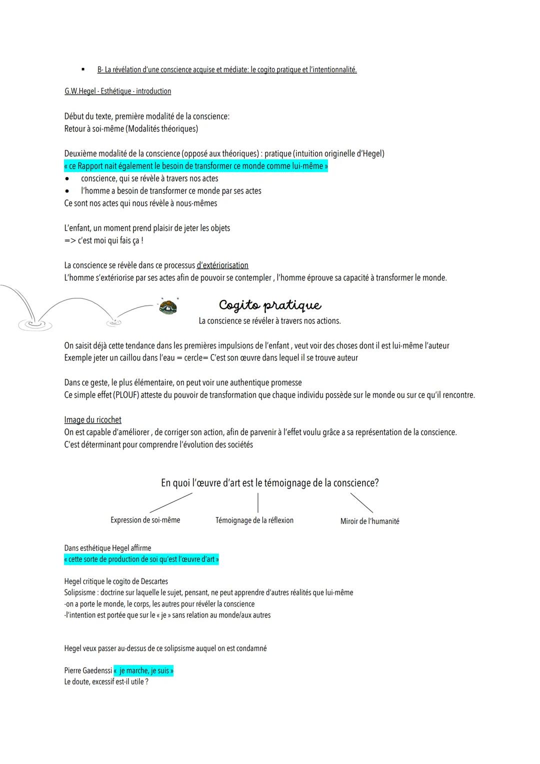 Intro Exercice du dessine toi, toi-même
<< Dessine-toi toi-même » impossible car on ne peut s'auto représenter, on est jamais uniquement «<