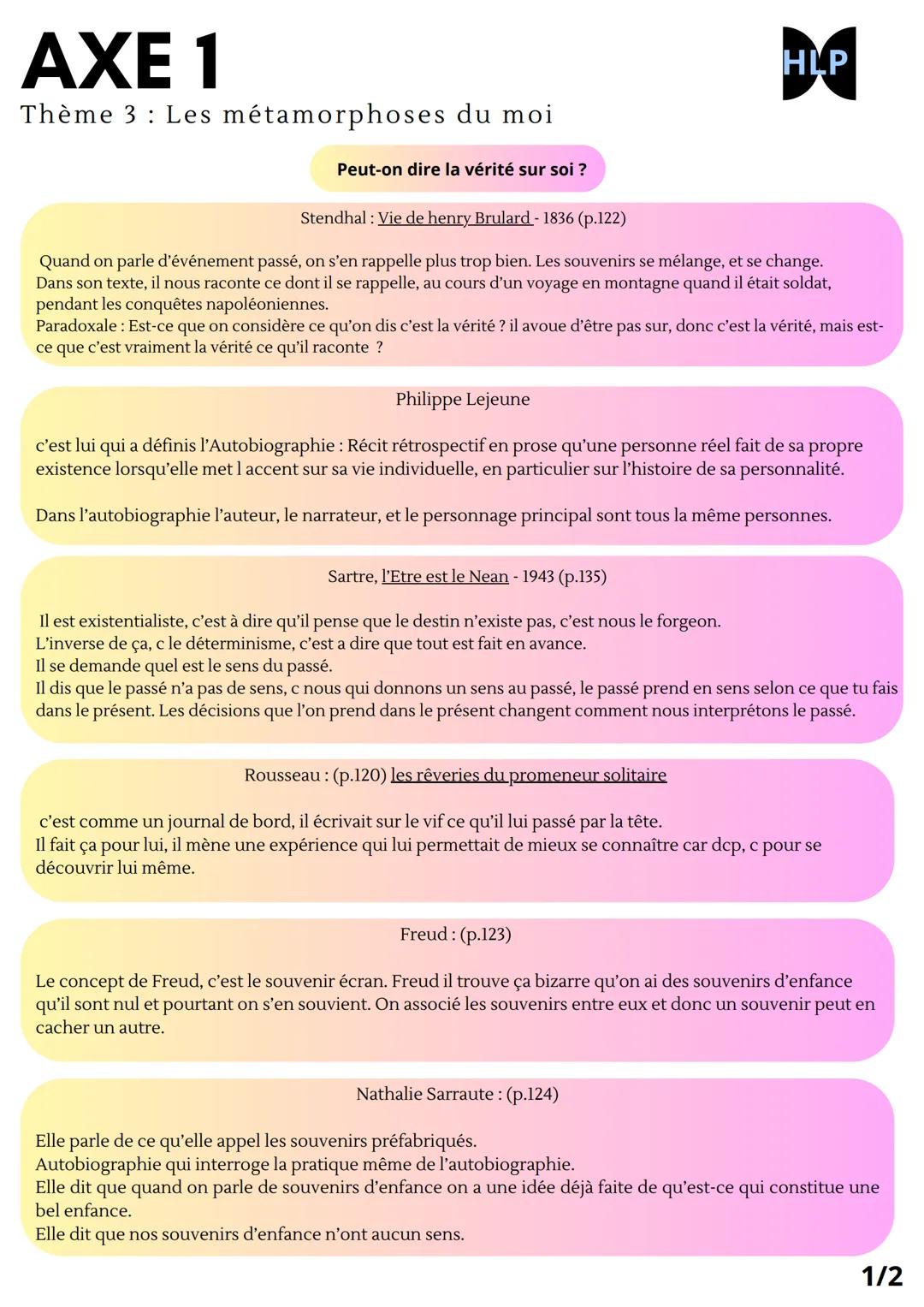 # AXE 1
Thème 1: Éducation, Transmission Émancipation.
Comment bien faire l'éducation?
HLP
Durant la renaissance (16eme) l'éducation a c