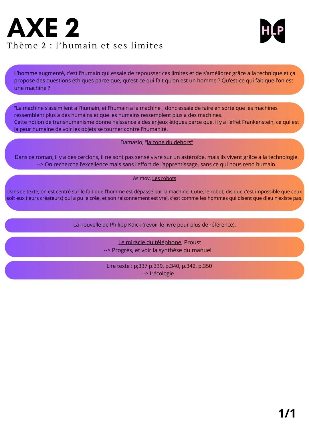 # AXE 1
Thème 1: Éducation, Transmission Émancipation.
Comment bien faire l'éducation?
HLP
Durant la renaissance (16eme) l'éducation a c