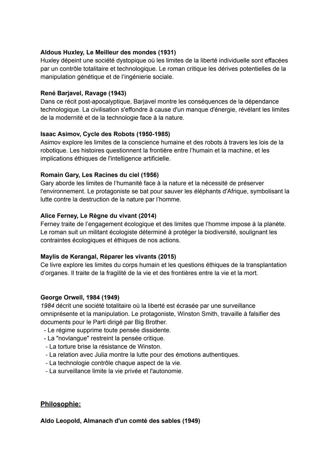 Chumain et ses limites:
Mots clés
Citation
androide, cyborg
apprentissage profond
⚫ Anthropocene
éthique (de la terre)
⚫eugénisme
finitude
h