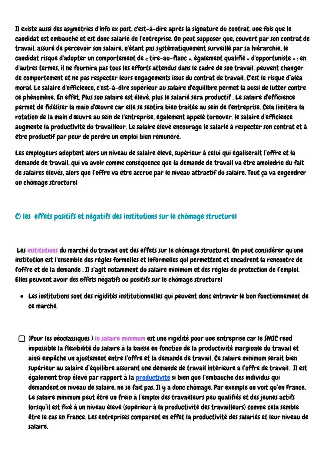 LOREM IPREM
Ses:
Comment lutter contre le chômage?
1/La mesure du chômage et du sous-emploi : des indicateurs pour
connaître la situation du