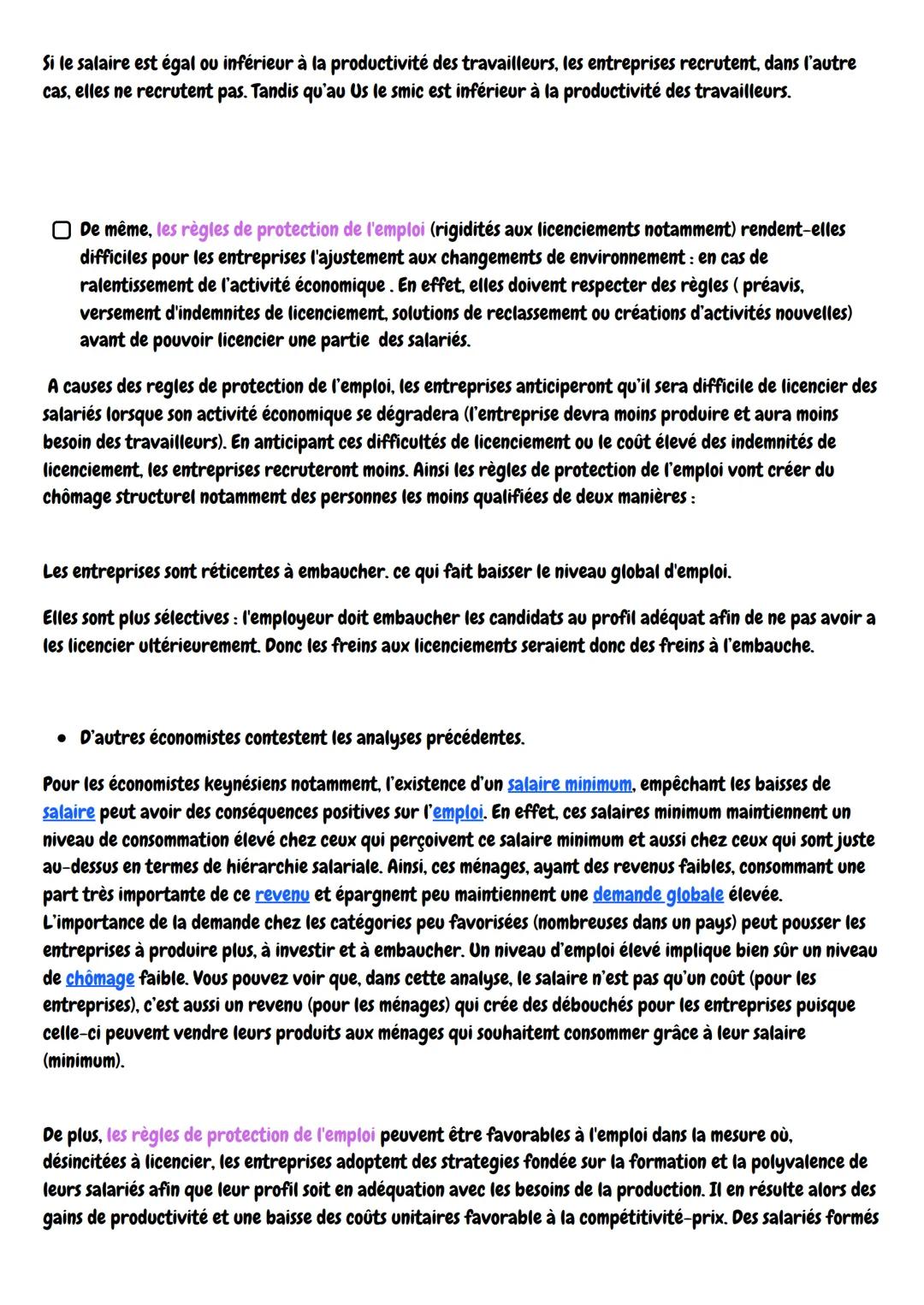 LOREM IPREM
Ses:
Comment lutter contre le chômage?
1/La mesure du chômage et du sous-emploi : des indicateurs pour
connaître la situation du