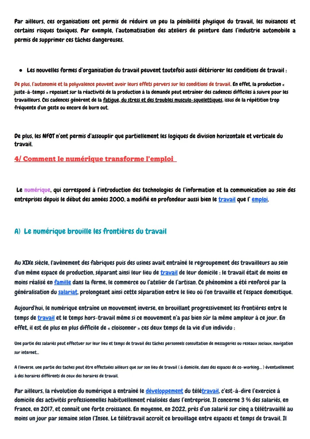LOREM IPSUM
Ses:
Quiles mutations du travail et de l'emploi ?
1/ Du travail à l'emploi de quoi parle - t-on ?
A) Travail, emploi et activité