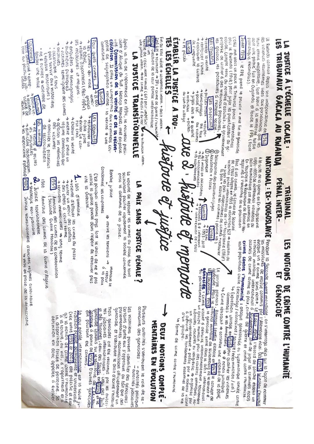 Axe 2 : Histoire et mémoire, histoire et justice