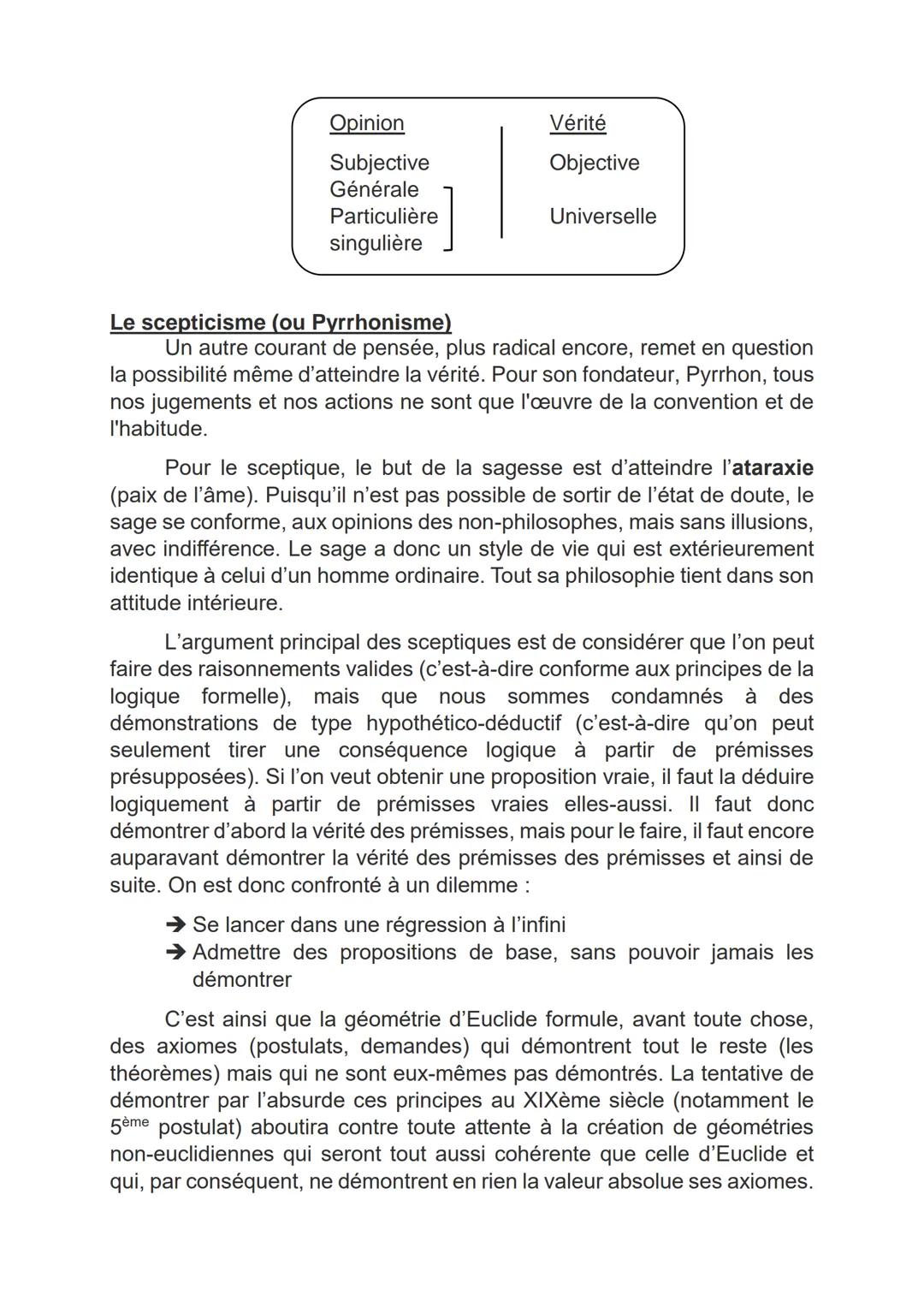 # La vérité
Vérité et réalité
Le langage courant confond souvent le vrai et le réel. « C'est un vrai
sac Gucci >> est un abus de langage,