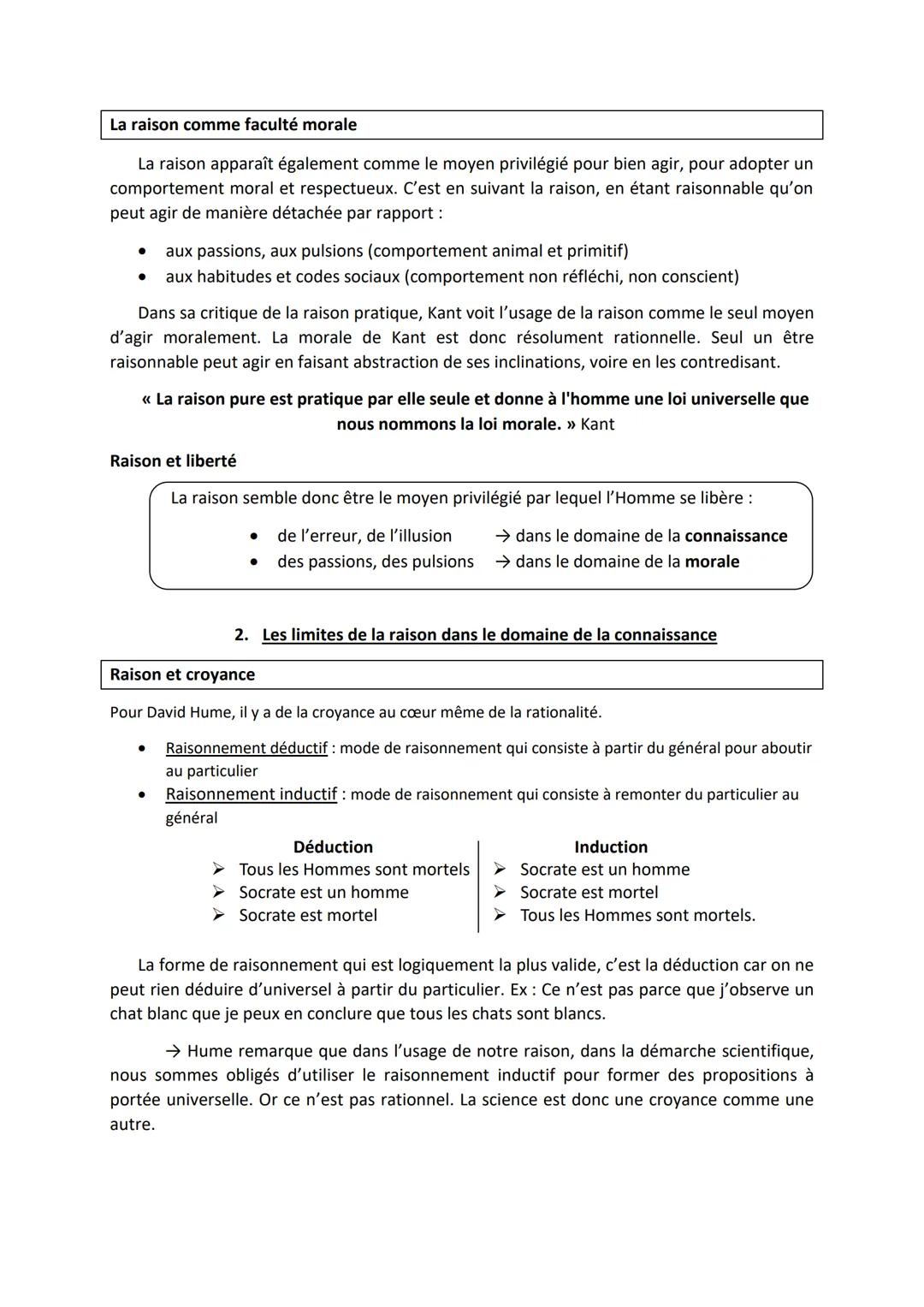 # La raison
La raison peut désigner:
- Une faculté de penser passions, imagination, sensibilité
- Un principe explicatif cause ou explicat