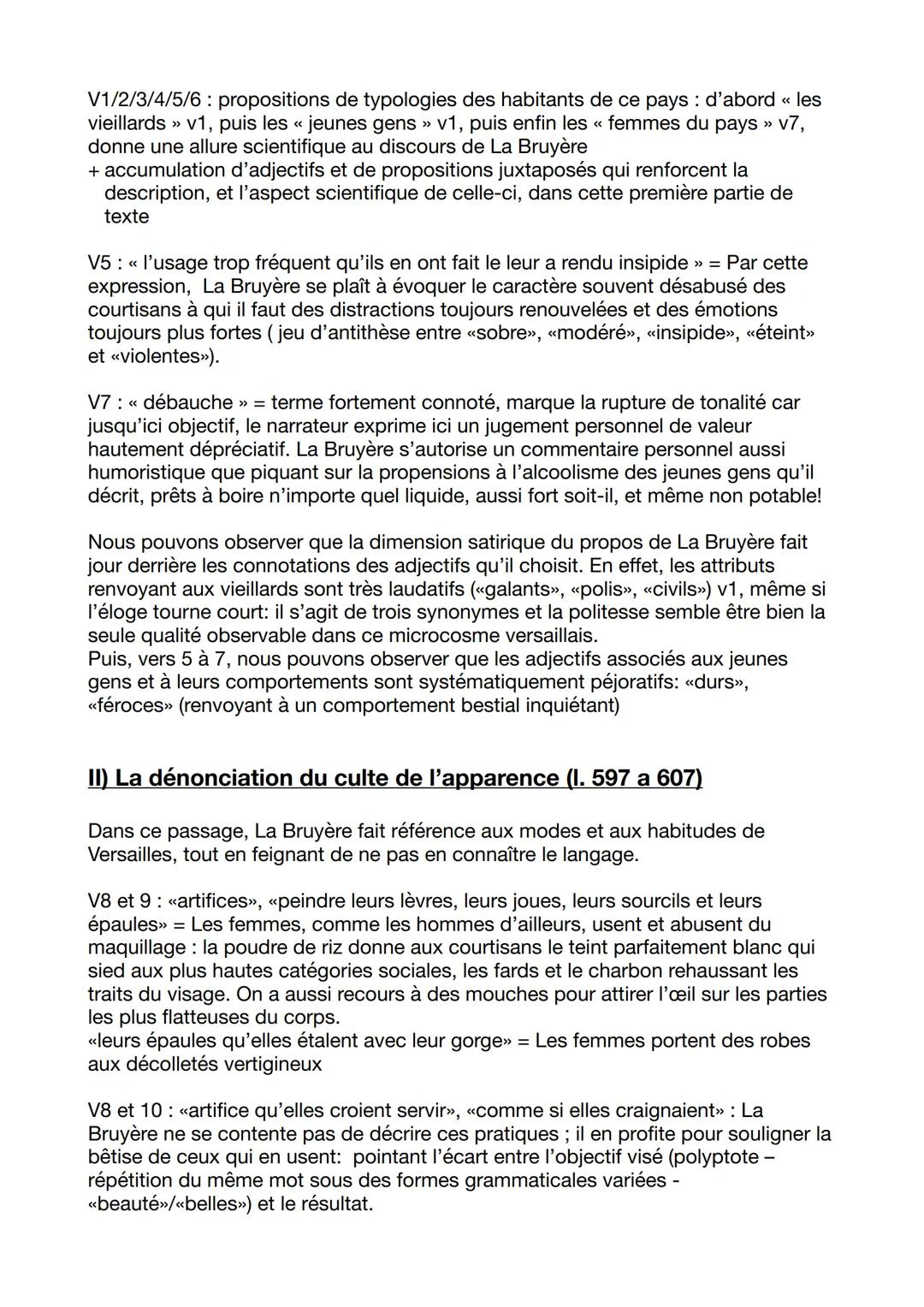 BAC 7 Fragment 74 Les Caractères
Intro:
Le fragment 74 est extrait du livre VIII des Caractères de La Bruyère, paru en 1688
pour la première