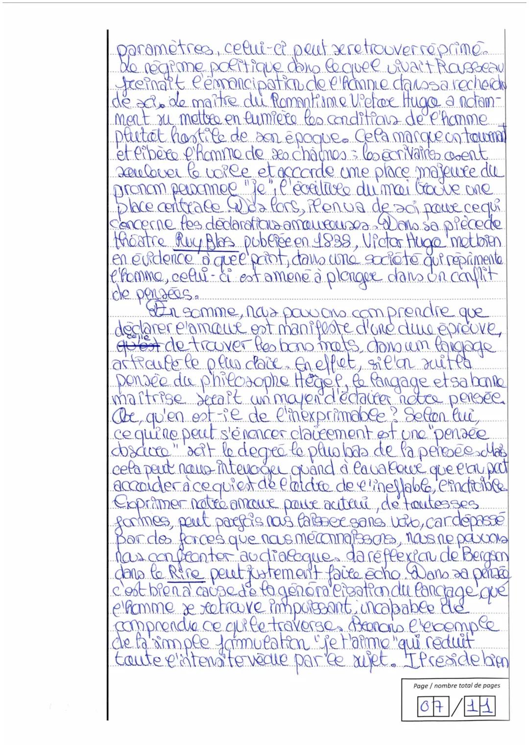 COPIE
BACCALAURÉATS GÉNÉRAL ET
TECHNOLOGIQUE
Epreuve
| Série | Baccalauréat général |
| ------