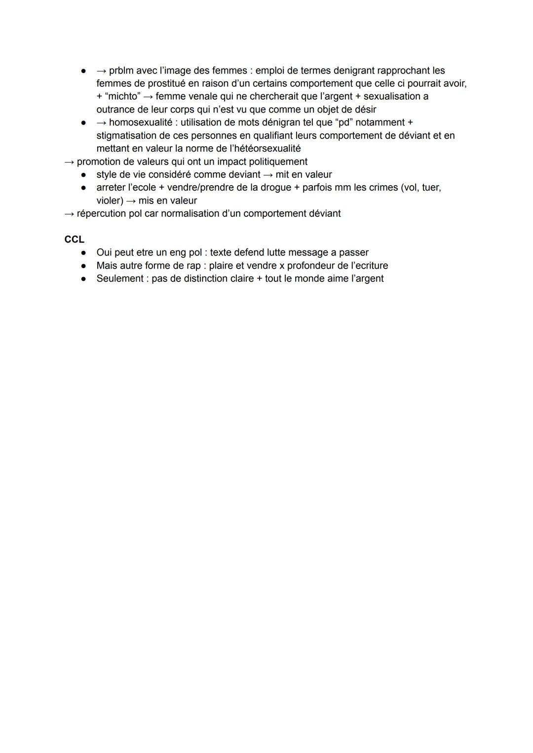 # Le rap, un engagement politique ?
INTRO
*   Accroche: Encore une fois en 2023 selon le figaro, le rap etait le genre musical le
    plus