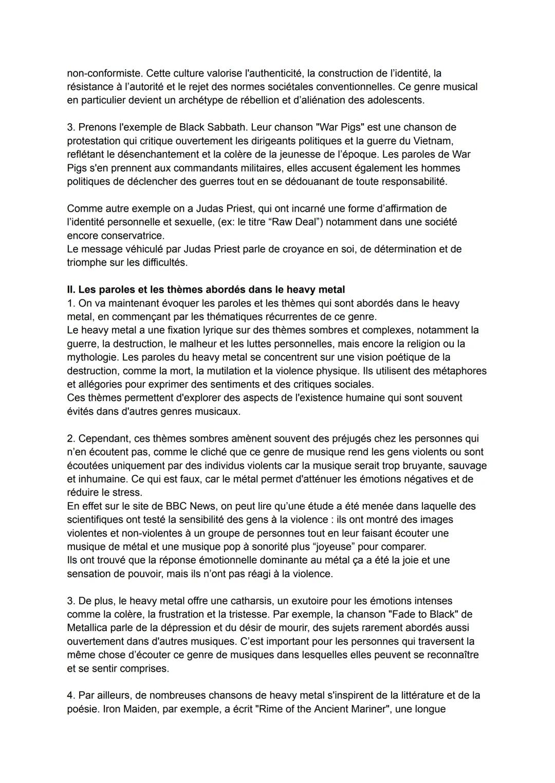 # GRAND ORAL - SPE LLCER ANGLAIS "Comment le heavy metal permet-il de s'exprimer ?"
Nous allons aujourd'hui analyser le genre musical du he