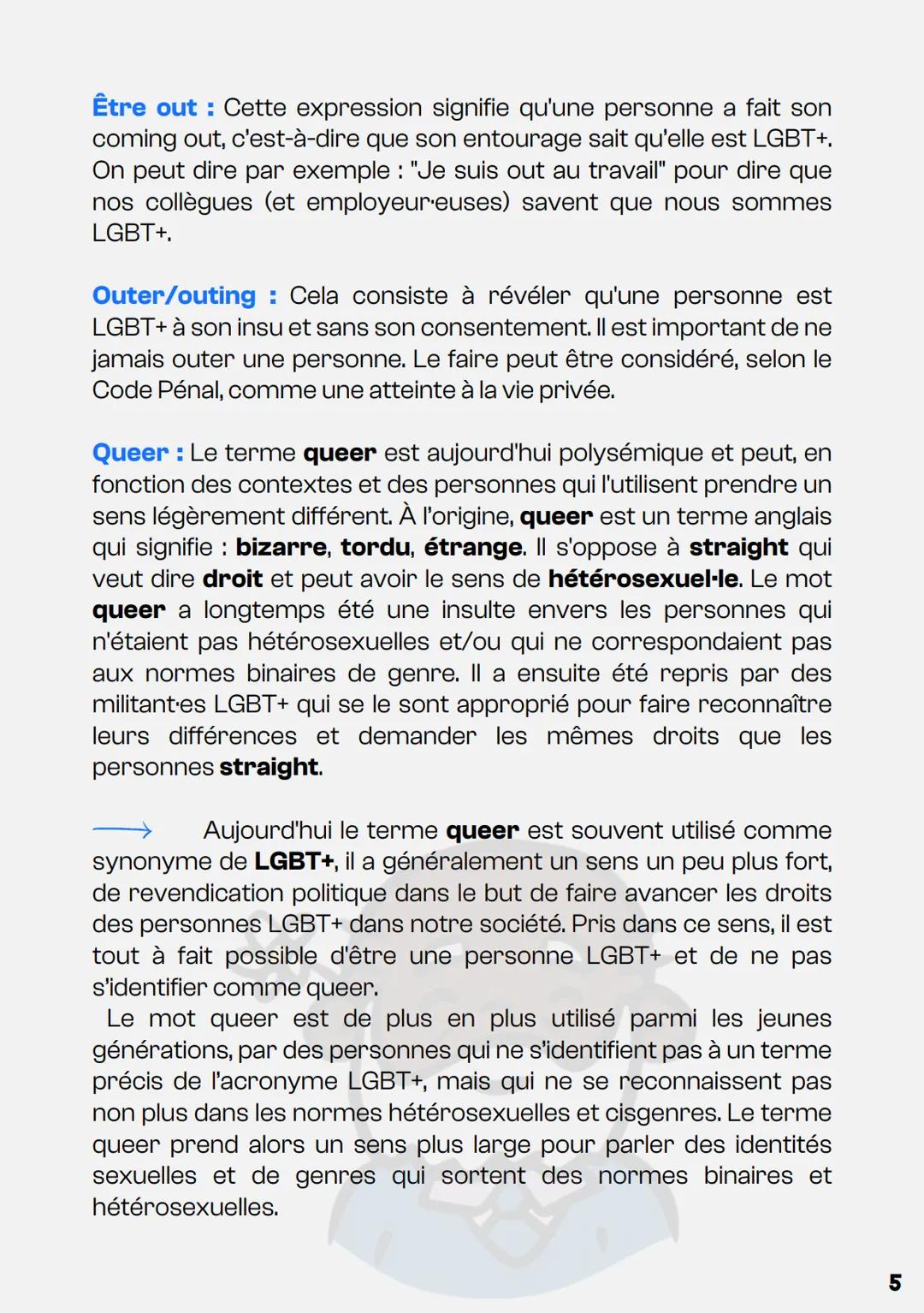 FONDATION LE REFUGE
Un guide pratique
pour comprendre les termes
Texte de Garance Capelier
Illustrations d'Ottavia Carradore
LE
RE
FU 20