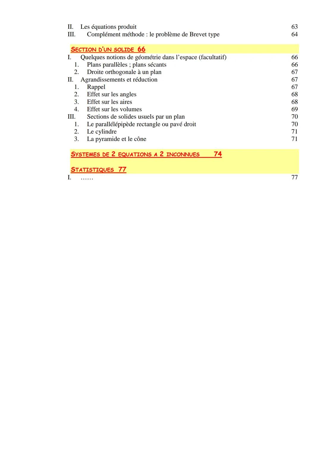 Programme de 3ème en mathématiques
NOMBRES ENTIERS ET RATIONNELS 4
Arithmétique
I.
1.
Divisibilité
2.
Nombres premiers
3.
4.
5.
PGCD de deux