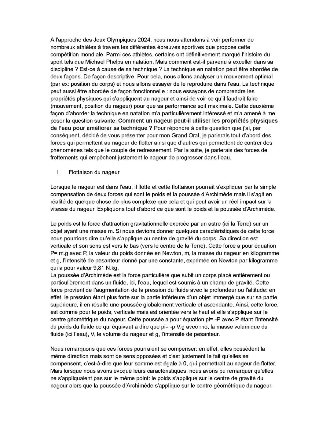 grand oral physique-chimie