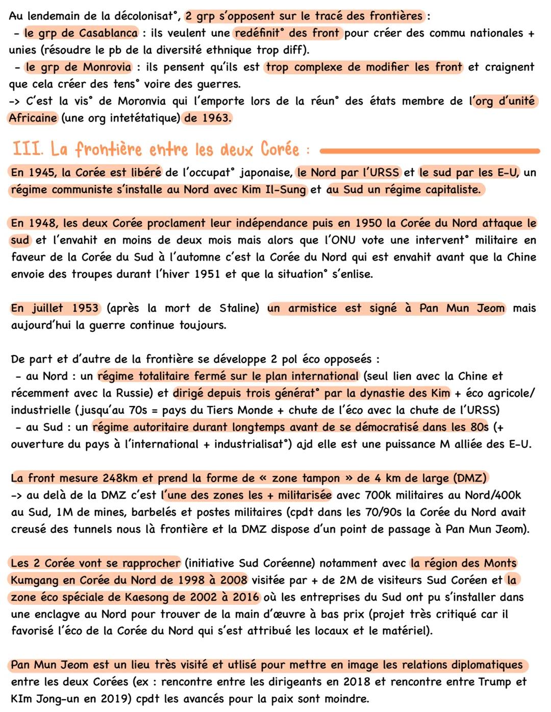 # Thème ? : Les frontières
Définition:
Une frontière désigne une ligne, une limite administrative et juridique, qui sépare deux états
souv